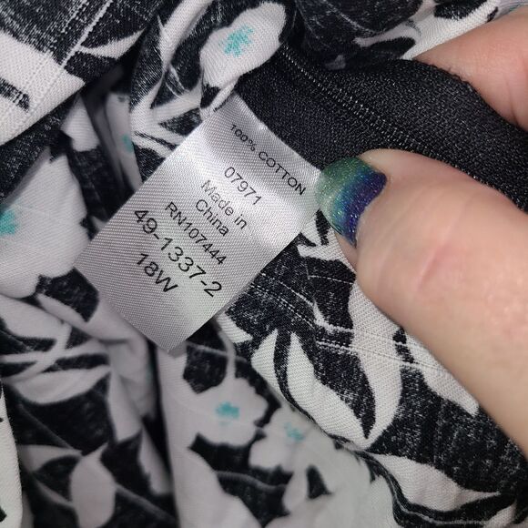 Jessica London Full Cotton Maxi Skirt - Picture 8 of 9